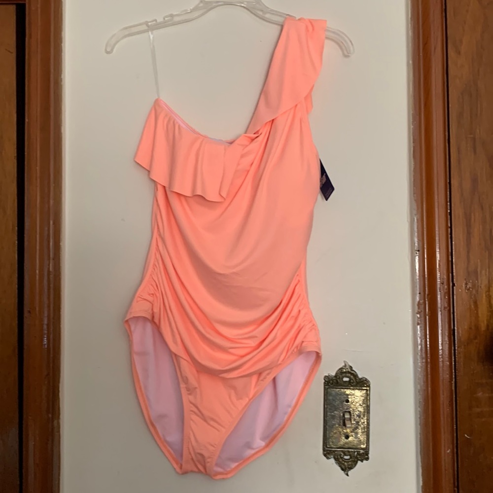 New one shoulder one piece swimsuit
